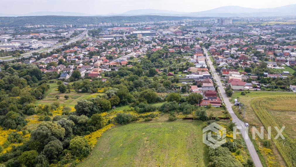 Predám 3 pozemky na výstavbu rodinných domov Košice - BARCA, ul. Svetla Pusta