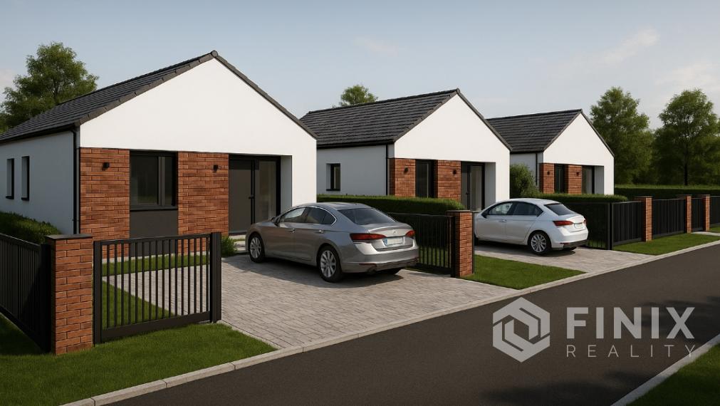 Predám 3 pozemky na výstavbu rodinných domov Košice - BARCA, ul. Svetla Pusta