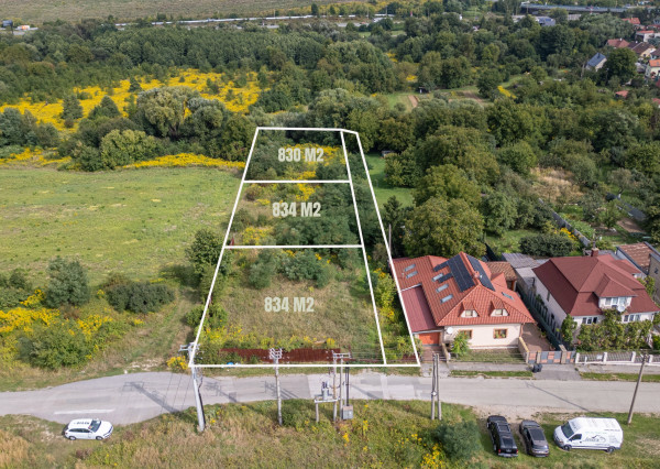 Predám 3 pozemky na výstavbu rodinných domov Košice - BARCA, ul. Svetla Pusta