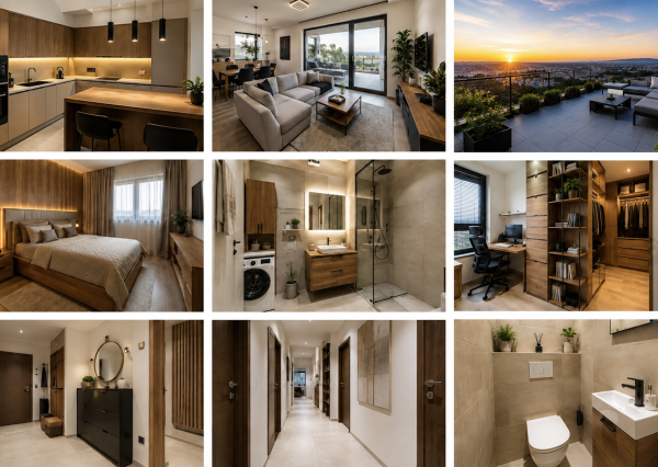4-IZBOVÝ BYT S 36 m² TERASOU A VÝHĽADOM - Na Hore
